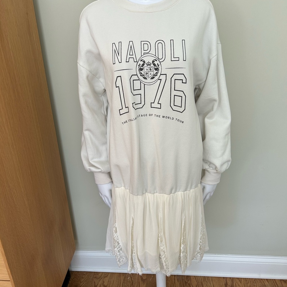 Pilcro Off-White Cozy dress